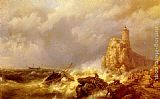 A Shipwreck In Stormy Seas